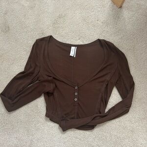 Urban Outfitters brown longsleeve